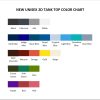 tank top color chart - NieR: Automata Merch