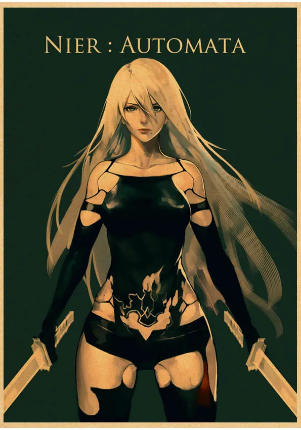 A2 Character Game Nier Automata Poster