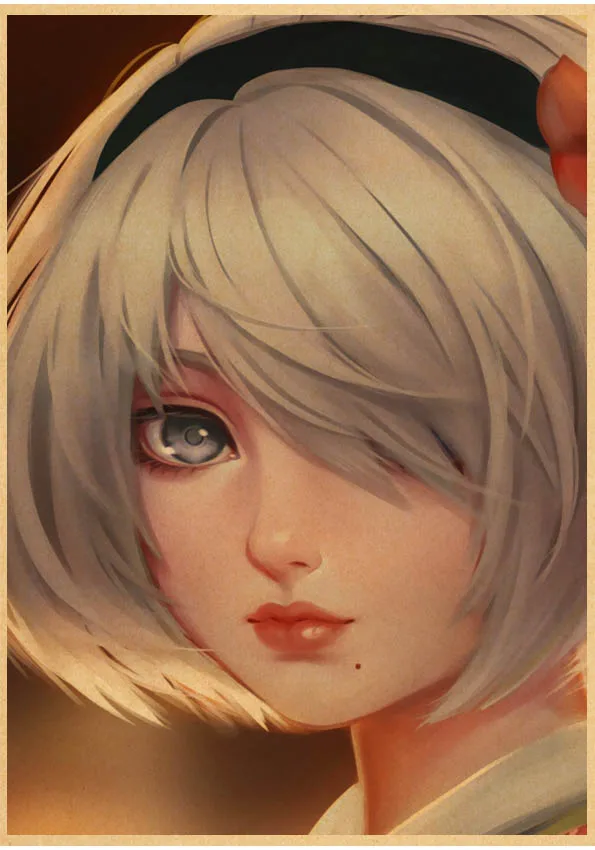 Cute 2B Game Nier Automata Poster