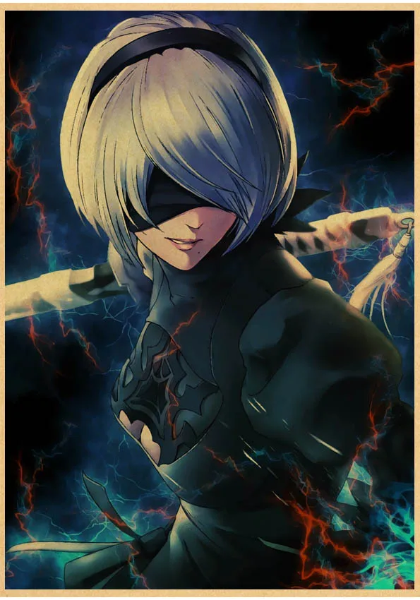 Best Selling 2B Game Nier Automata Poster