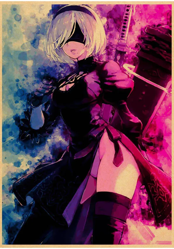 Articts 2B Game Nier Automata Poster