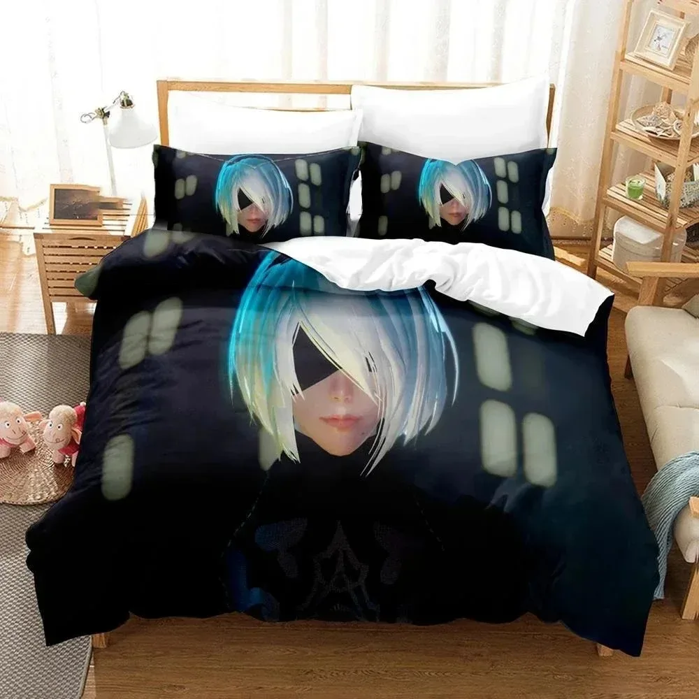 Hot Search NieR Automata YoRHa No.2 Type B 2B Bedding Set