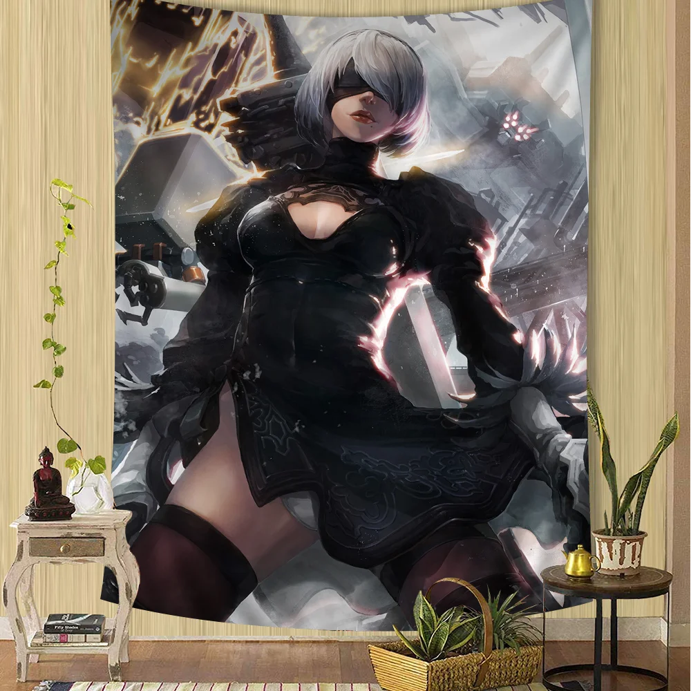 Hot NieR Automata Tapestry