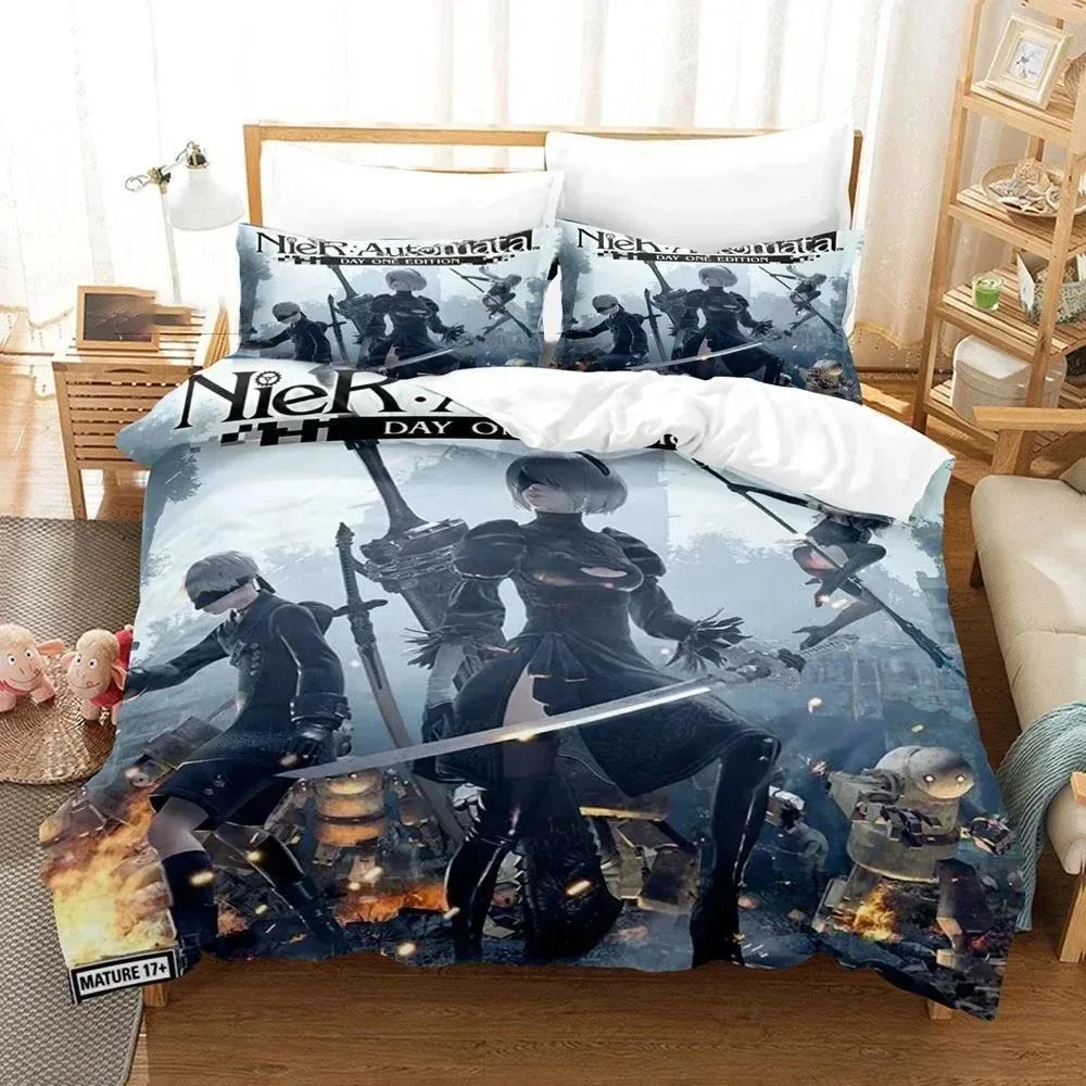 Best Design  NieR Automata YoRHa No.2 Type B 2B Bedding Set
