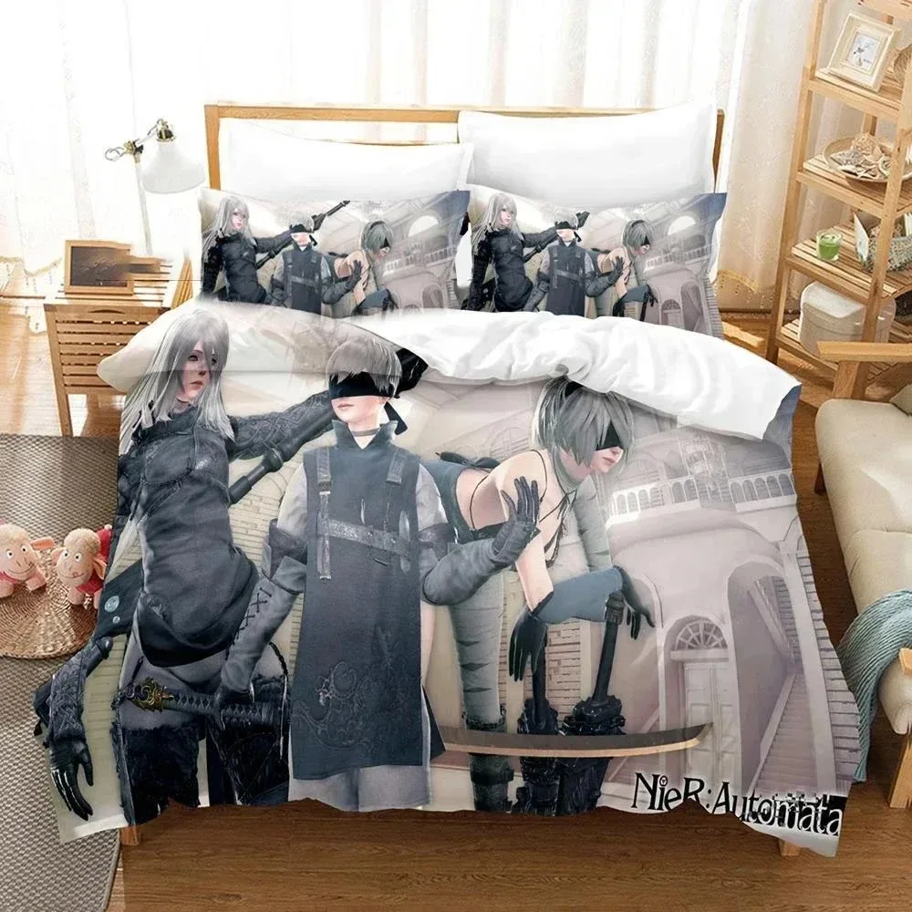 Hot Item NieR Automata YoRHa No.2 Type B 2B Bedding Set