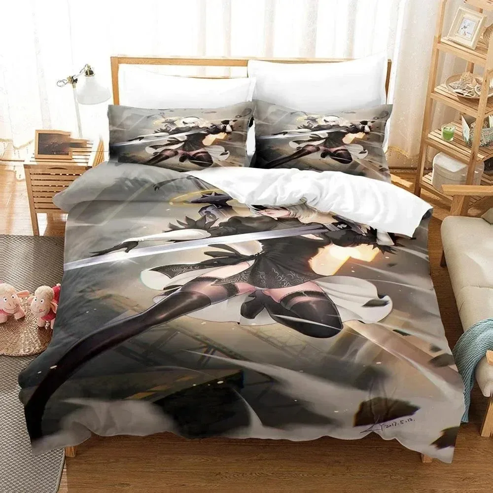 New Item NieR Automata YoRHa No.2 Type B 2B Bedding Set