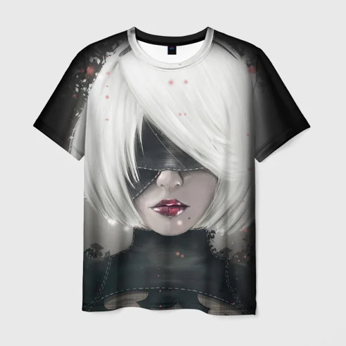 Character 2B NieR: Automata 3D T-shirt
