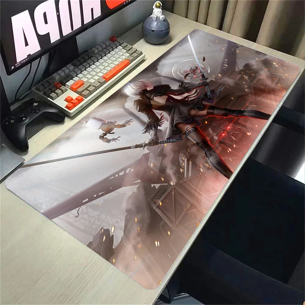 War Game NieR Automata Large Mouse Pad
