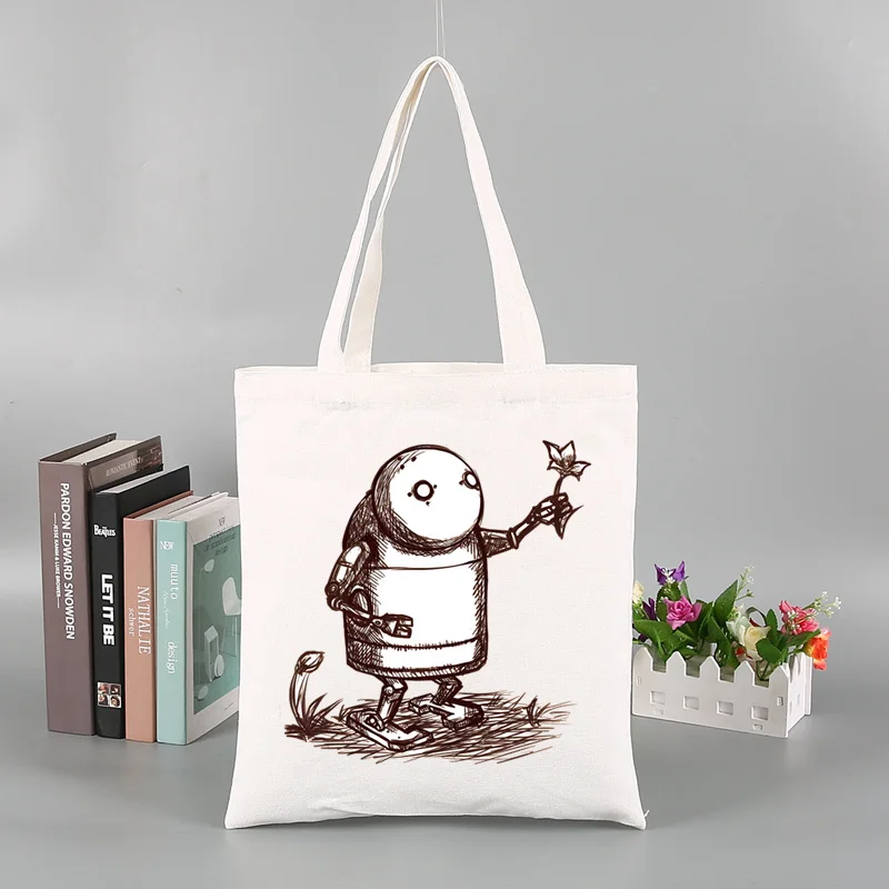 Machine Lifeform NieR Automata Game Tote Bag