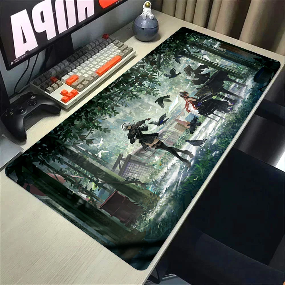 2B & Emil Game NieR Automata Large Mouse Pad