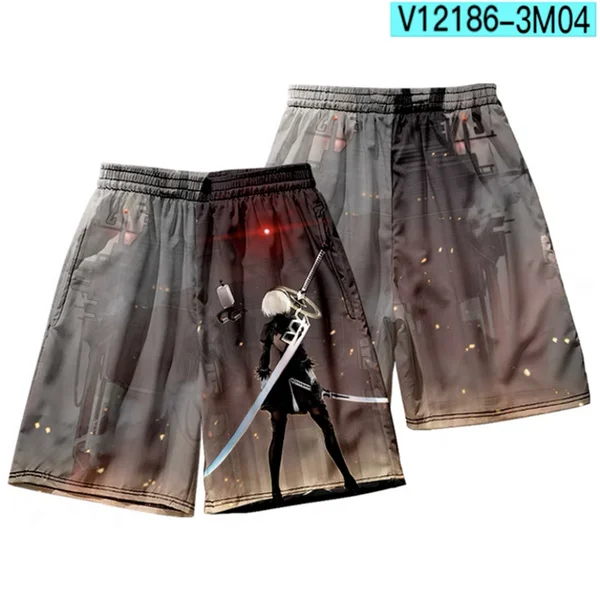 Game NieR:Automata Board Shorts Trunks