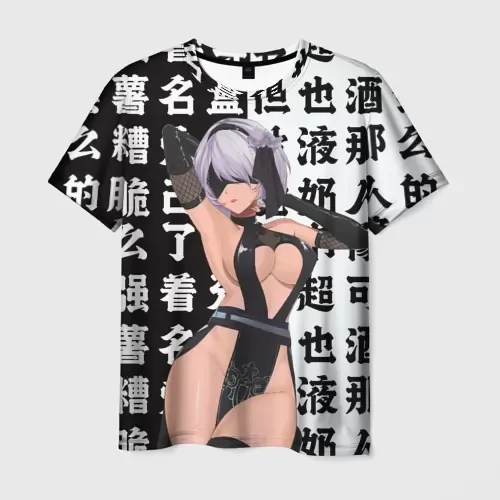 New Collection 2B NieR: Automata 3D T-shirt