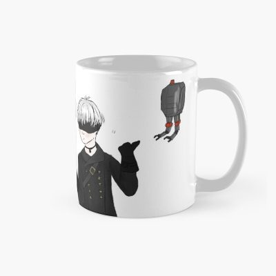 Treasured Times Nier Automata 2B And 9S Cute Conversation Mug