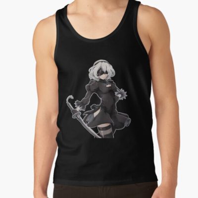 Nier Automata 2b Tank Top