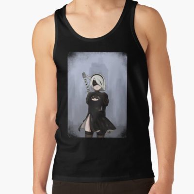 Nier Automata 2b Tank Top