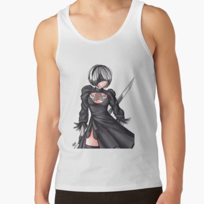 2b Nier Automata Tank Top