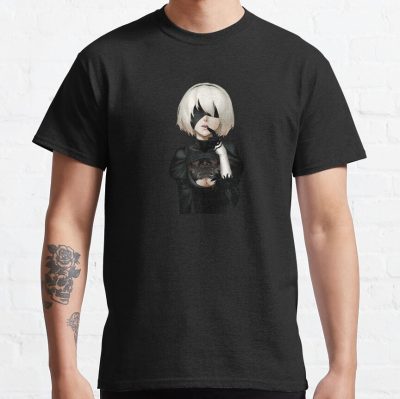 ssrcoclassic teemens10101001c5ca27c6front altsquare product1000x1000.u1 1 - NieR: Automata Merch
