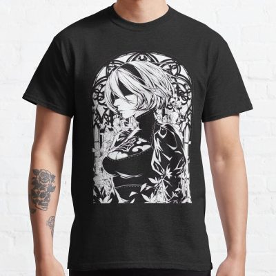 ssrcoclassic teemens10101001c5ca27c6front altsquare product1000x1000.u1 2 - NieR: Automata Merch