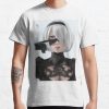Nier Automata 2b Cosplayer Portrait T-shirt