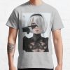 ssrcoclassic teemensheather greyfront altsquare product1000x1000.u1 35 - NieR: Automata Merch