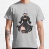 ssrcoclassic teemensheather greyfront altsquare product1000x1000.u1 40 - NieR: Automata Merch
