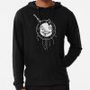 Emil White On Black Hoodie