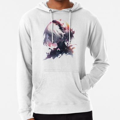 2B Glitch Nier Hoodie