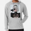 ssrcolightweight hoodiemensheather greyfrontsquare productx1000 bgf8f8f8 9 - NieR: Automata Merch