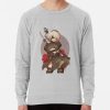 ssrcolightweight sweatshirtmensheather greyfrontsquare productx1000 bgf8f8f8 1 - NieR: Automata Merch