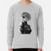 ssrcolightweight sweatshirtmensheather greyfrontsquare productx1000 bgf8f8f8 17 - NieR: Automata Merch