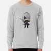 ssrcolightweight sweatshirtmensheather greyfrontsquare productx1000 bgf8f8f8 19 - NieR: Automata Merch