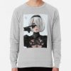 ssrcolightweight sweatshirtmensheather greyfrontsquare productx1000 bgf8f8f8 22 - NieR: Automata Merch