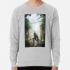 ssrcolightweight sweatshirtmensheather greyfrontsquare productx1000 bgf8f8f8 45 - NieR: Automata Merch