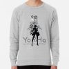 ssrcolightweight sweatshirtmensheather greyfrontsquare productx1000 bgf8f8f8 46 - NieR: Automata Merch