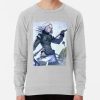 ssrcolightweight sweatshirtmensheather greyfrontsquare productx1000 bgf8f8f8 49 - NieR: Automata Merch