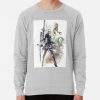 ssrcolightweight sweatshirtmensheather greyfrontsquare productx1000 bgf8f8f8 53 - NieR: Automata Merch