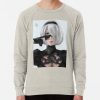 ssrcolightweight sweatshirtmensoatmeal heatherfrontsquare productx1000 bgf8f8f8 22 - NieR: Automata Merch