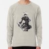 ssrcolightweight sweatshirtmensoatmeal heatherfrontsquare productx1000 bgf8f8f8 30 - NieR: Automata Merch