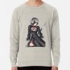 ssrcolightweight sweatshirtmensoatmeal heatherfrontsquare productx1000 bgf8f8f8 50 - NieR: Automata Merch