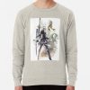 ssrcolightweight sweatshirtmensoatmeal heatherfrontsquare productx1000 bgf8f8f8 53 - NieR: Automata Merch