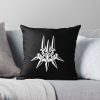 Yorha White Insignia Throw Pillow