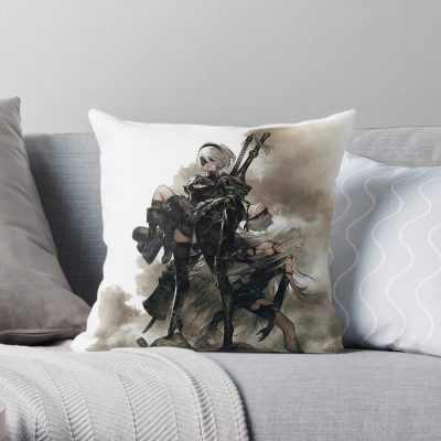 Nier Automata Throw Pillow