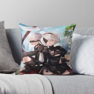 Nier Automata Throw Pillow