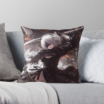 2B Throw Pillow