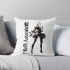 Nier Automata 2B Throw Pillow