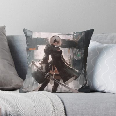 2B Throw Pillow