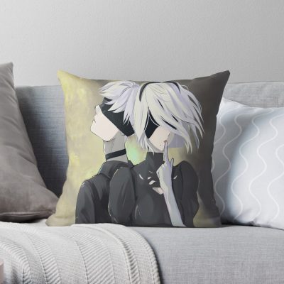 Nier Automata Throw Pillow