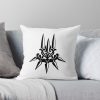 Yorha Black Insignia Throw Pillow