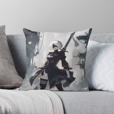 2B Throw Pillow
