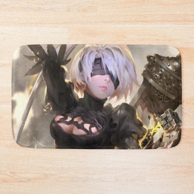 Playing With Fire Nier Automata Bath Mat